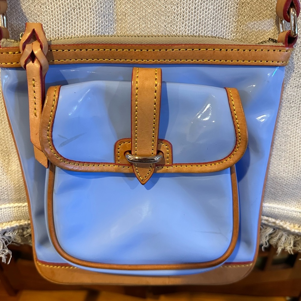 Dooney & Bourke Patent Leather Crossbody Bag Vintage